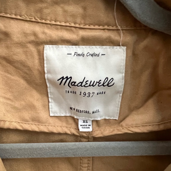 Madewell Tan Utility Jacket - Picture 5 of 7
